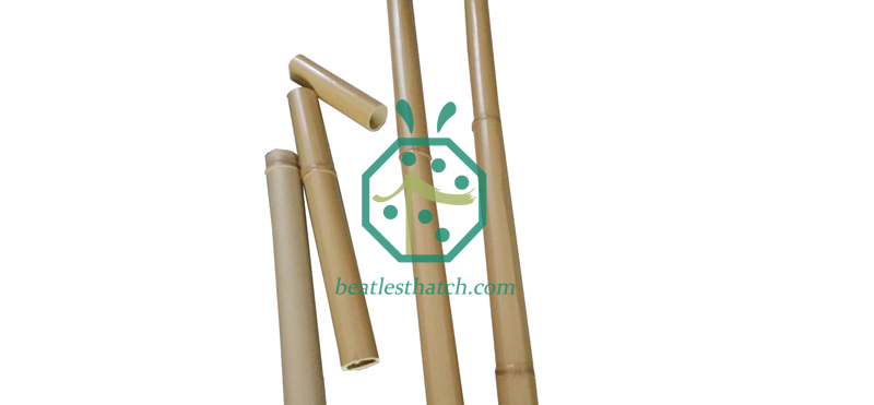 Plastic bamboo sticks used for interior wall and ceiling decoration