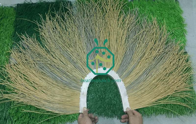 Synthetic Coiron Thatched Roof For Latin America Countries
