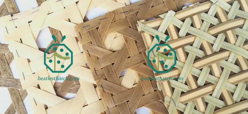 Artificial rattan cane mesh webbing ceiling mat designs for SPA, restaurant, KTV, racetrack celing decoration
