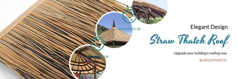 artificial straw thatch roofing