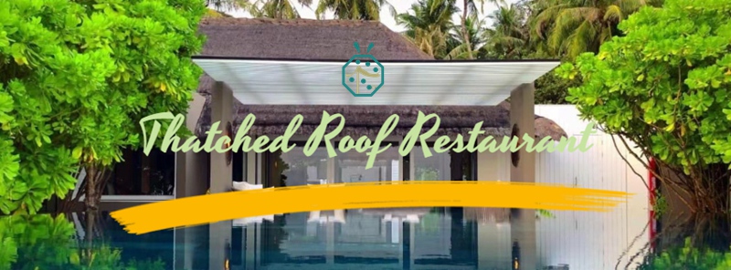 Resort Hotel Artificial Reed Thatched Roof Restaurant