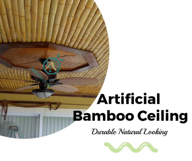 Plastic bamboo panel ceiling for home interior design Plastic bamboo panel ceiling for home interior design