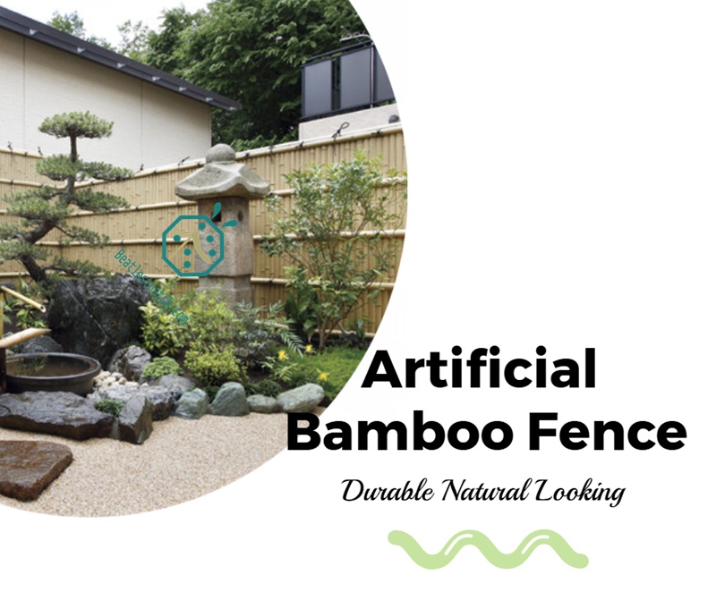 Plastic bamboo panels for garden fencing decoration Plastic bamboo panels for garden fencing decoration