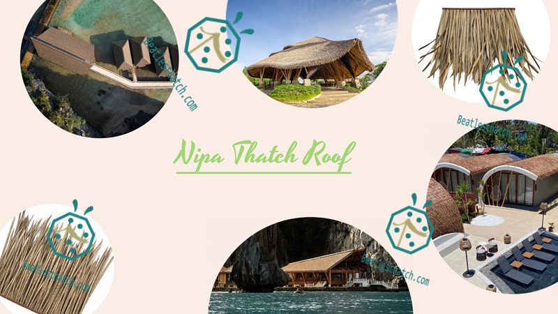 Artificial Nipa Palm Thatch Roof Flipino