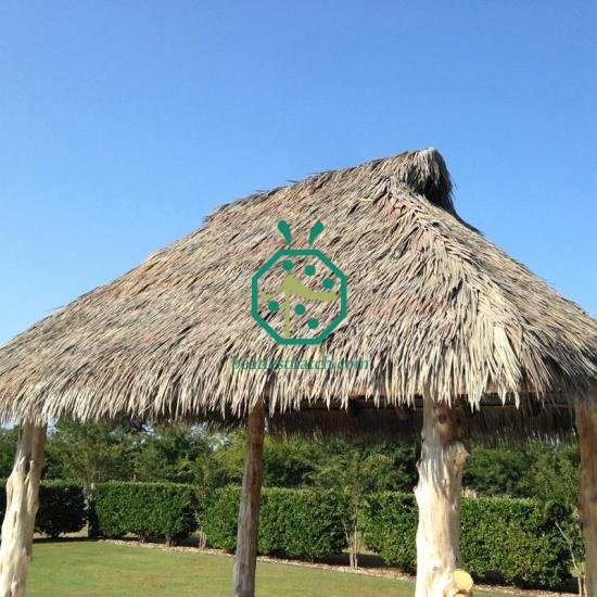 Synthetic thatch roof maintenance Brazil
