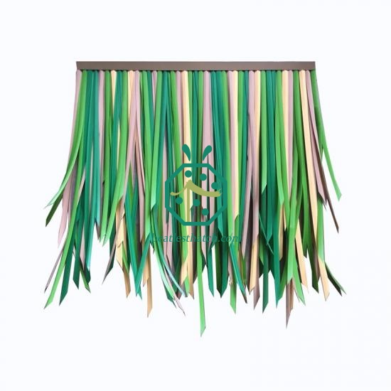Artificial thatch for tiki hut