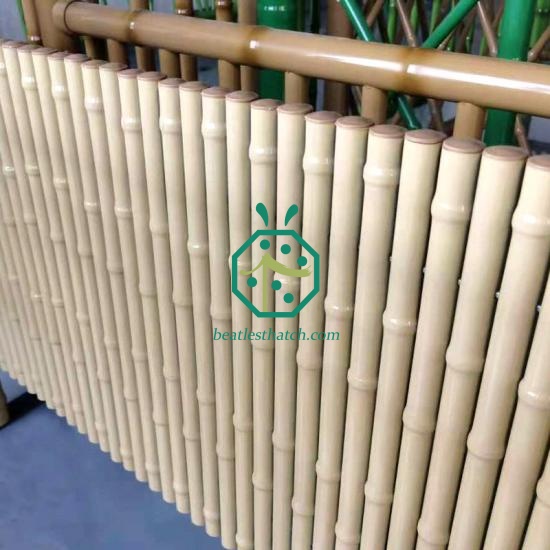 Custom 1 Inch Steel Bamboo Fence UK