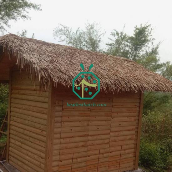Long Lifespan Synthetic Patio Thatch Roof Designs