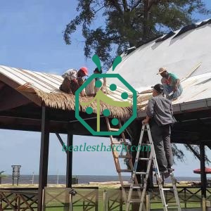 Fire Rated Synthetic Palm Thatch Roof Products Supplier For Brunei
