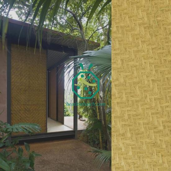 Plastic Bamboo Panel For Exterior Wall Decoration