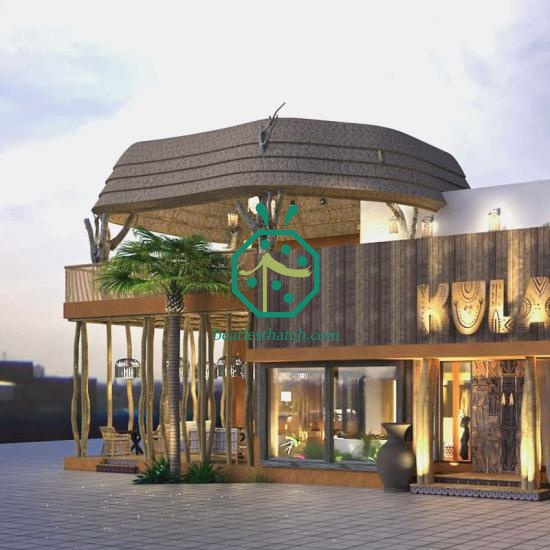 Tourism Pavilion Park Faux Reed Thatch Roof Cote d'Ivoire