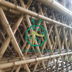 School Fencing Iron Bamboo Trellis Sticks