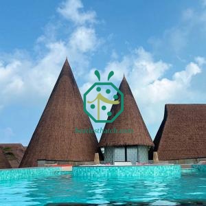 Relaxed Feel Synthetic Thatch Roof For Sale To Ocean Countries