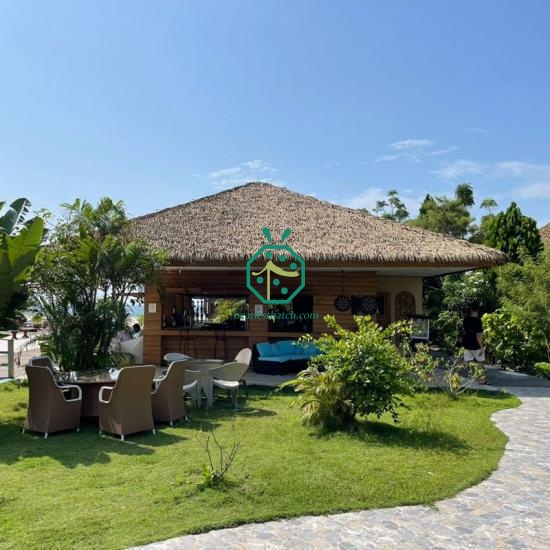 Synthetic Artificial Palm Thatch Roofing