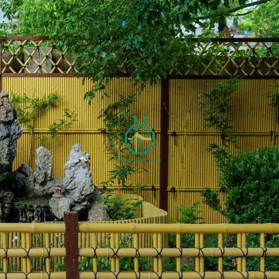 Easy Installation DIY Plastic Bamboo Poles Materials