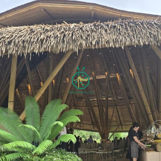 High Quality Imitation Cogon Thatch Roof Materials Factory