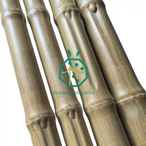 Decorative Steel Bamboo Screen Pole For Home Backyard Garden Decoration
