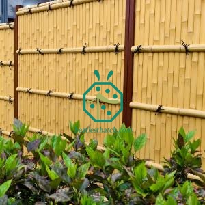 Garden Water Pool Fencing Simulated Bamboo Tube