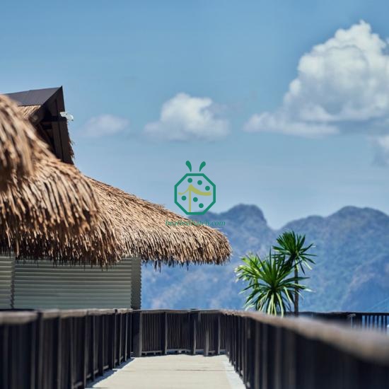 Artificial Cogon Thatch Roof for Nipa Hut Construction in Philippines